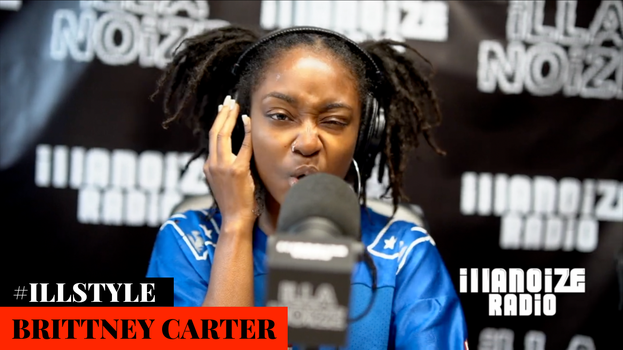 Brittney Carter Flows Over an Elaquent Produced Track For our Latest iLLSTYLE Freestyle on iLLANOiZE Radio