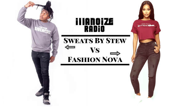 Fashion Nova steals Sweats By Stew design