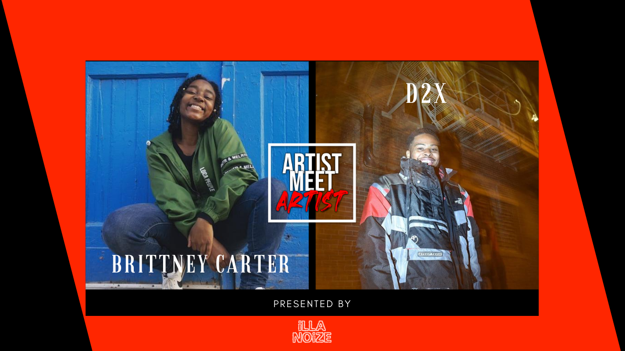 Brittney Carter and D2x Artist Meet Artist