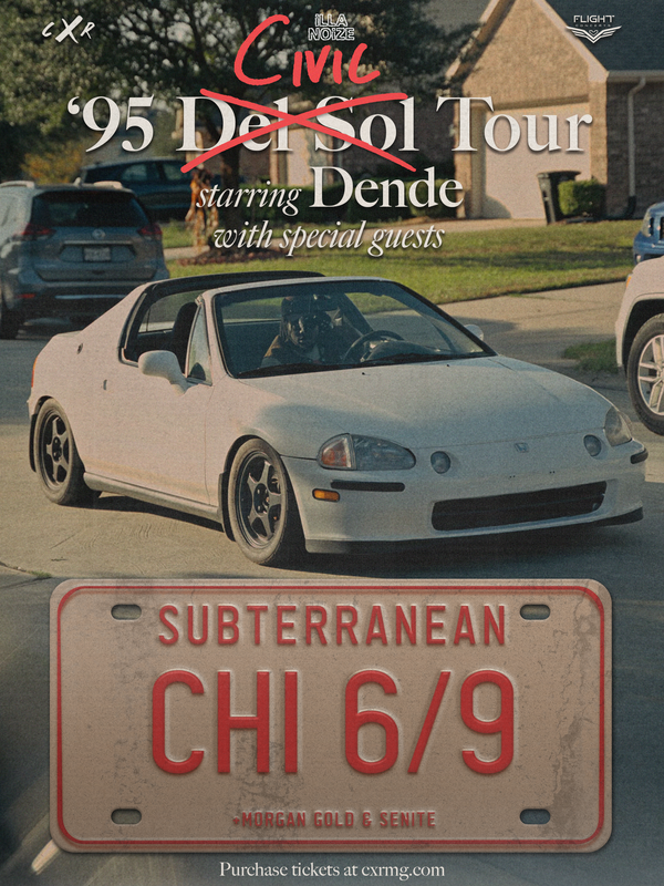 '95 Civic Tour Live In Chicago Starring Dende At Subterranean With Special Guests
