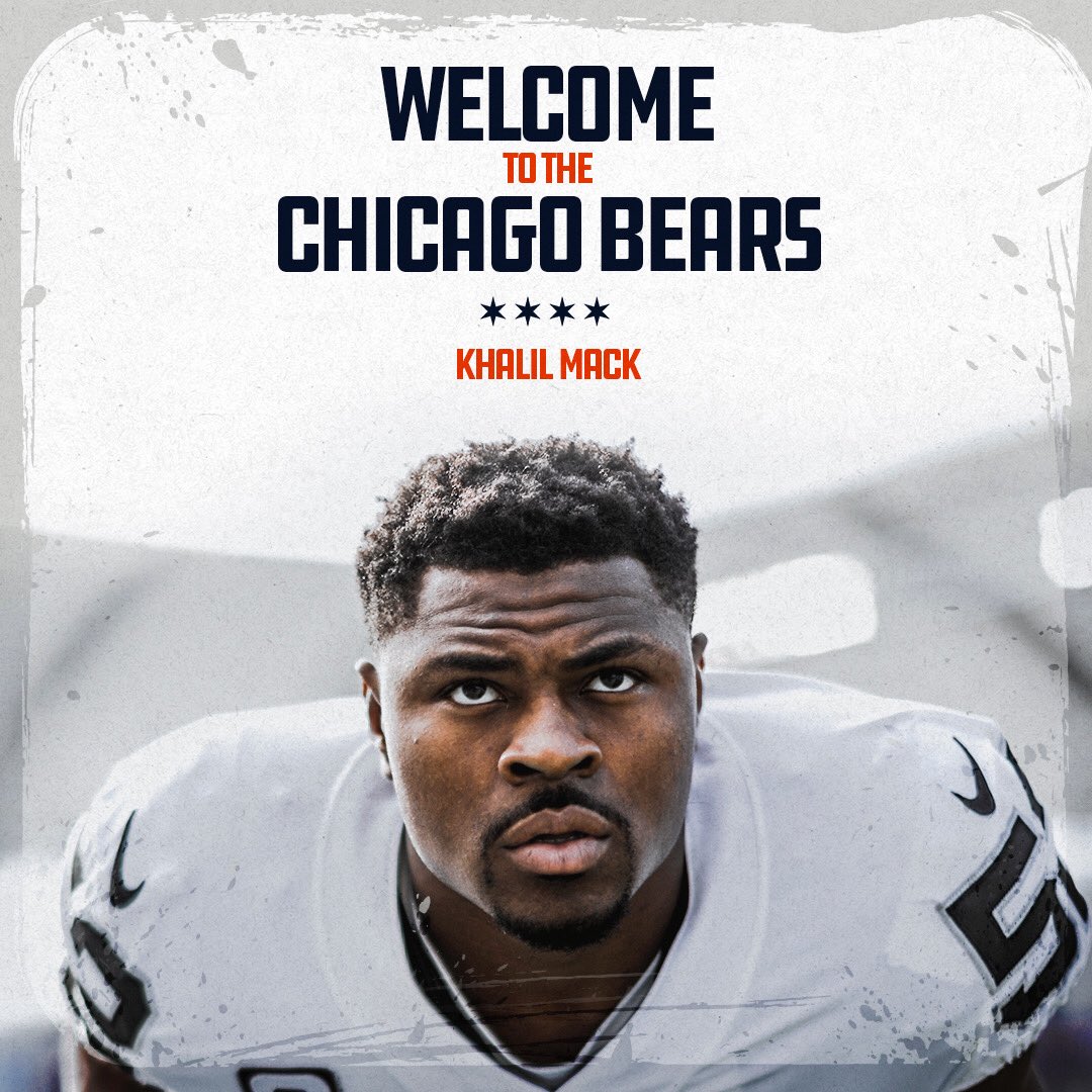 Chicago Bears Strikes Deal With Defensive End Khalil Mack