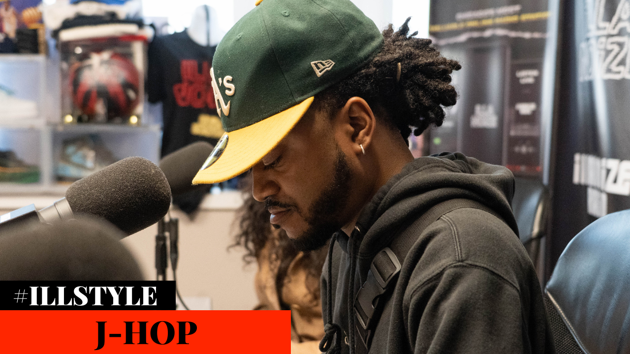 J-Hop Delivers A Creative Cadance and Gritty Bars In Our Latest iLLSTYLE on iLLANOiZE Radio
