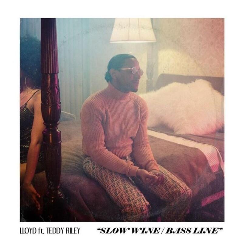 Lloyd connects with Teddy Riley for the new drop 'Slow Wine/ Bass Line'