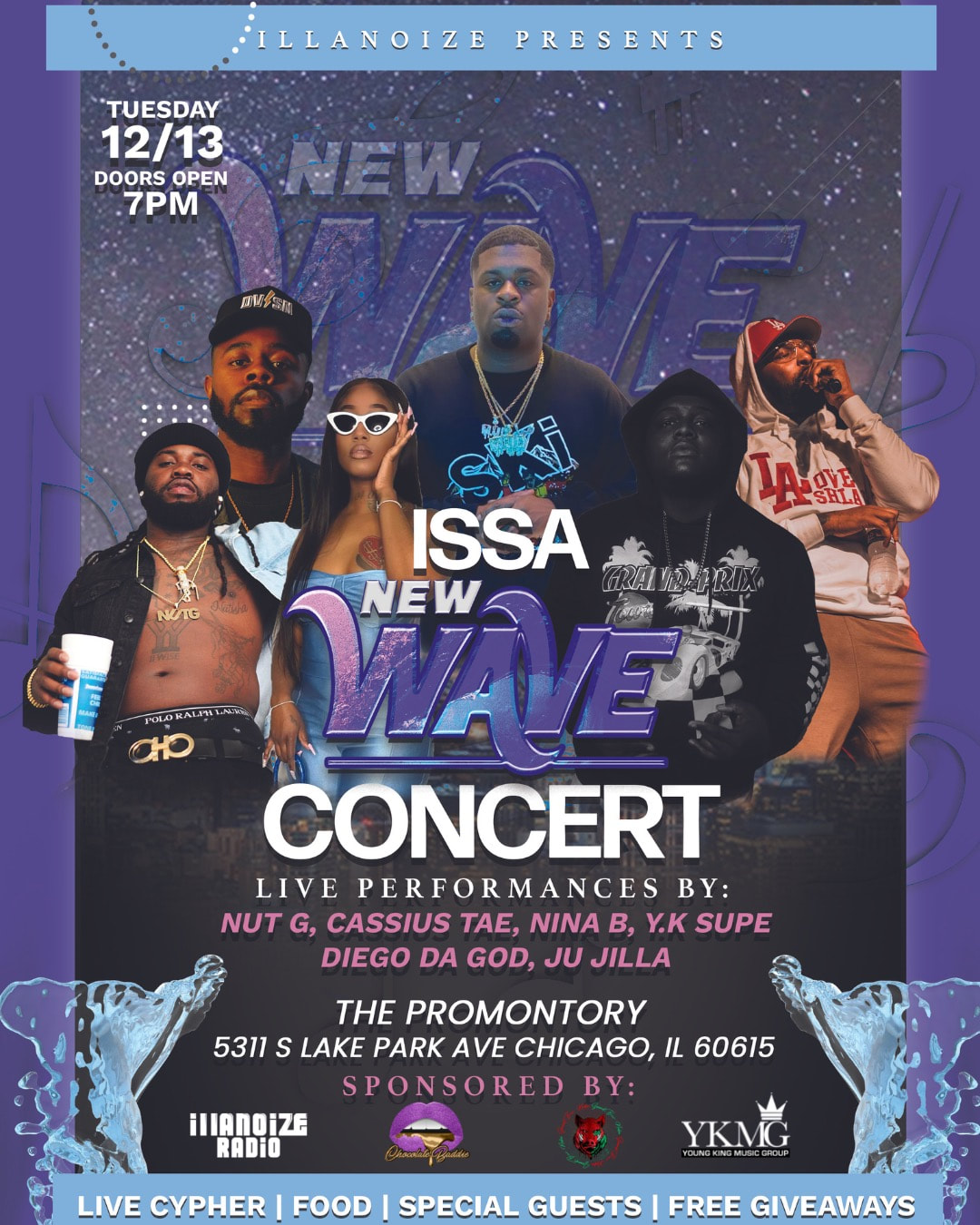 iLLANOiZE Presents Issa New Wave Concert Powered By Chocolate Baddies Show