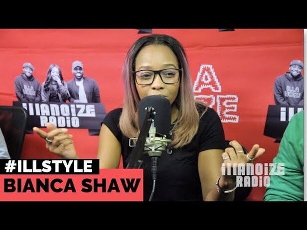 Bianca Shaw came through for the first iLLSTYLE with the iLLANOiZE Radio crew.