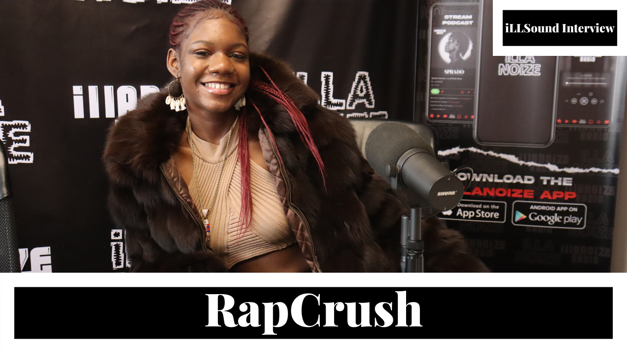 RapCrush Speaks on Her New Project Kiesha, Dreams of Teaching and More in iLLSOUND Radio interview