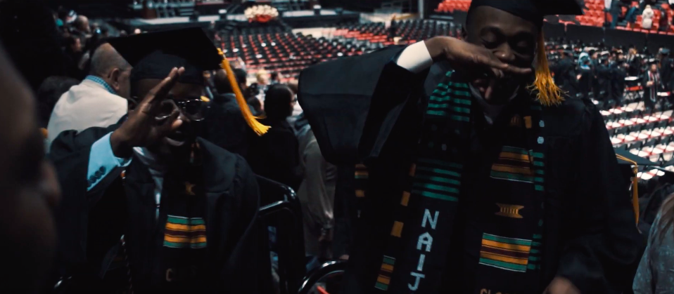OG Stevo celebrates his College Graduation the OG way for his new video