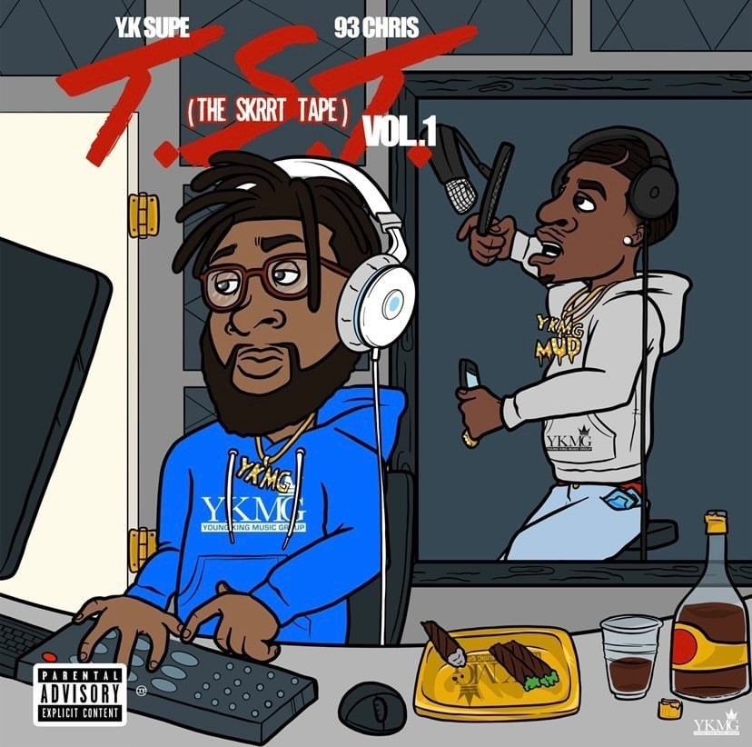YK Supe and 93 Chris connects for the 'T.S.T. Vol 1.' EP